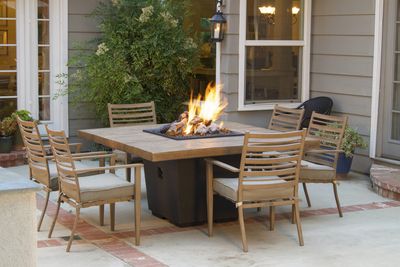 American Fyre Designs: Cosmopolitan Square Dining Firetable