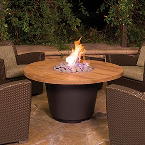 American Fyre Designs: Reclaimed Wood Cosmopolitan Round