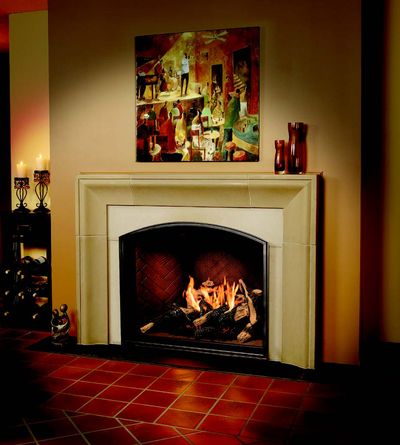 Town & Country: TC36 Arched Gas Fireplace