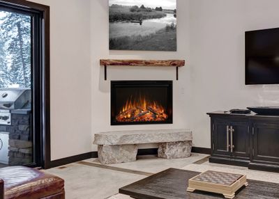 Modern Flames: Redstone 30" Traditional Electric Fireplace