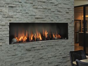Barbara Jean: Outdoor Linear Fireplace 48"