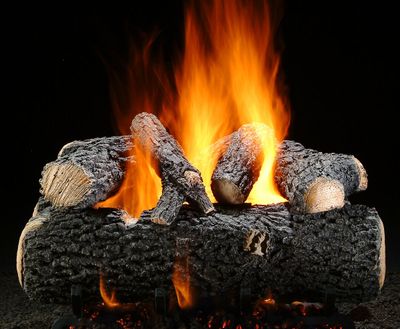 Hargrove: 18" Grand Oak See-Thru Log Set