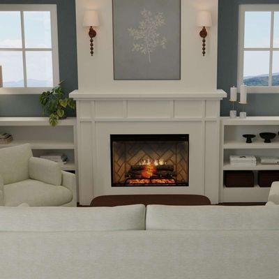 Dimplex: Revillusion Herringbone Brick 36