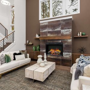 Dimplex: Nova 33" Plug-in Electric Fireplace