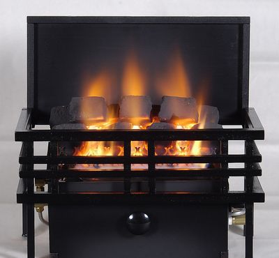 Rasmussen: Large Americana-Style ChillBuster CoalFire Basket Heater