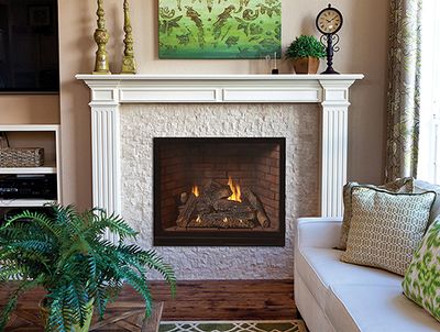 White Mountain Hearth: Tahoe Clean-Face Luxury Traditional 42 (Multi-Function Control)