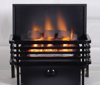 Rasmussen: Large Moderne-Style ChillBuster CoalFire Basket Heater