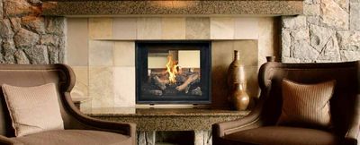 Town & Country: TC36 See-Through Gas Fireplace