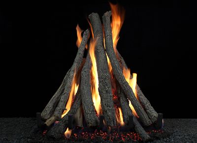 Hargrove: 18" Everest Pinnacle Log Set - Mid Stack