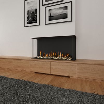 Ortal: Three Sided TS 44H Gas Fireplace