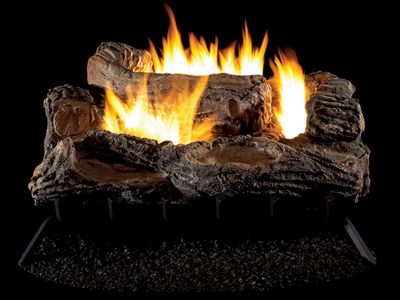 Superior: See-Through Log Set (24")