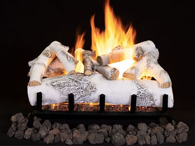 Astria: 24" Ashton White Birch Logset (7-piece)
