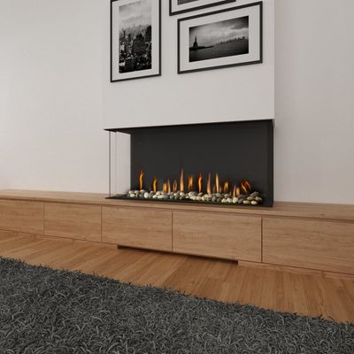 Ortal: Three Sided TS 51H Gas Fireplace