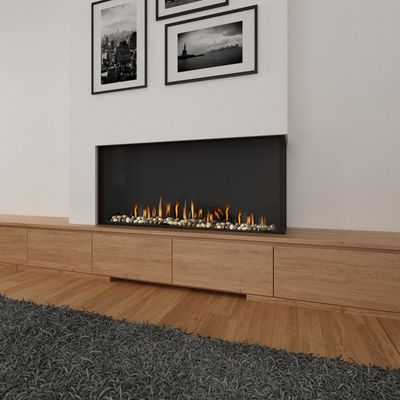 Ortal: Corner Right Side RS 51H Gas Fireplace