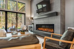 Modern Flames: Landscape Pro Slim 44" Built-in Fireplace