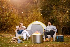 Napoleon: Timberwolf Wood Fire Pit, Medium (18"), Stainless Steel