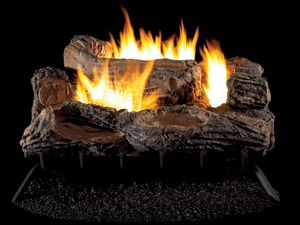 Astria: 27" Northern Oak Multi-Sided Burner & Logset (LP)