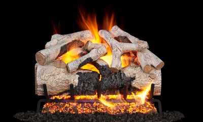 RH Peterson: G52 Series Burnt Aspen Logs - 18"