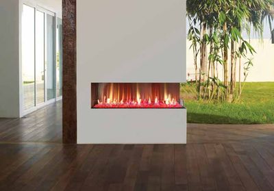 Flare: Vent-Free Right Corner 50" Outdoor Fireplace