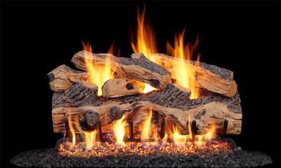 RH Peterson: Gnarled Split Oak Logs - 30"
