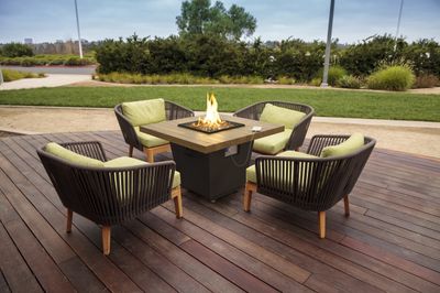 American Fyre Designs: Reclaimed Wood Cosmopolitan Square