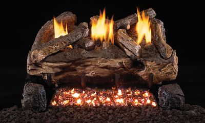RH Peterson: G18 Series Vent-Free Evening Fyre Split Logs - 30"