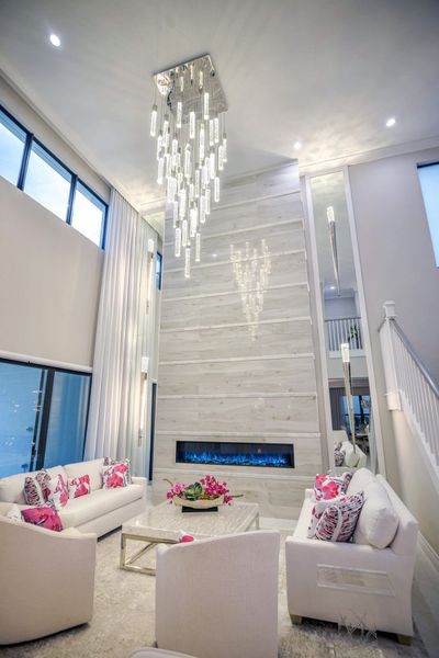 Modern Flames: Landscape Pro Slim 80" Built-in Fireplace