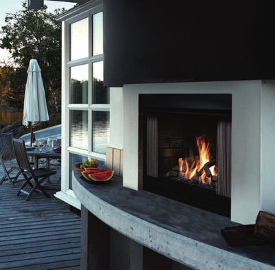 Barbara Jean: OFP42 Vent-Free Outdoor Fireplace