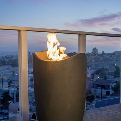 American Fyre Designs: Wave Fire Urn