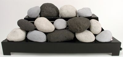 Rasmussen: 30" FireStones Set - Black/White/Light Gray