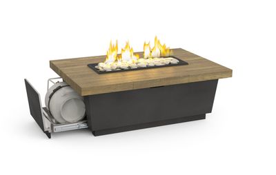 American Fyre Designs: Reclaimed Wood Contempo Propane Select