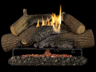 Superior: Triple-Flame Log Set (18")