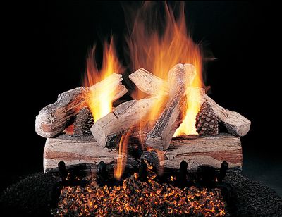 Rasmussen: Evening CrossFire See-Through Log Set - 20"
