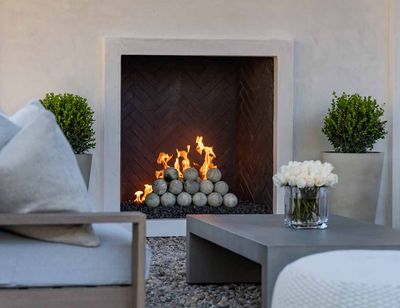 Grand Canyon: H-Style Indoor Glass Burner - NG - 36in