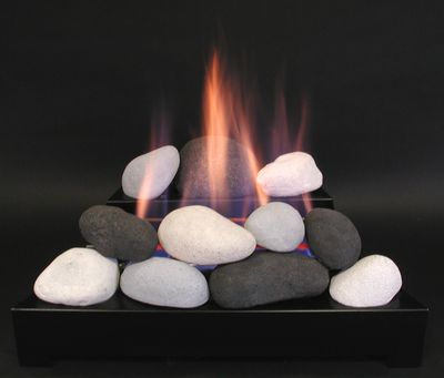 Rasmussen: 24" FireStones Set - Black/White/Light Gray